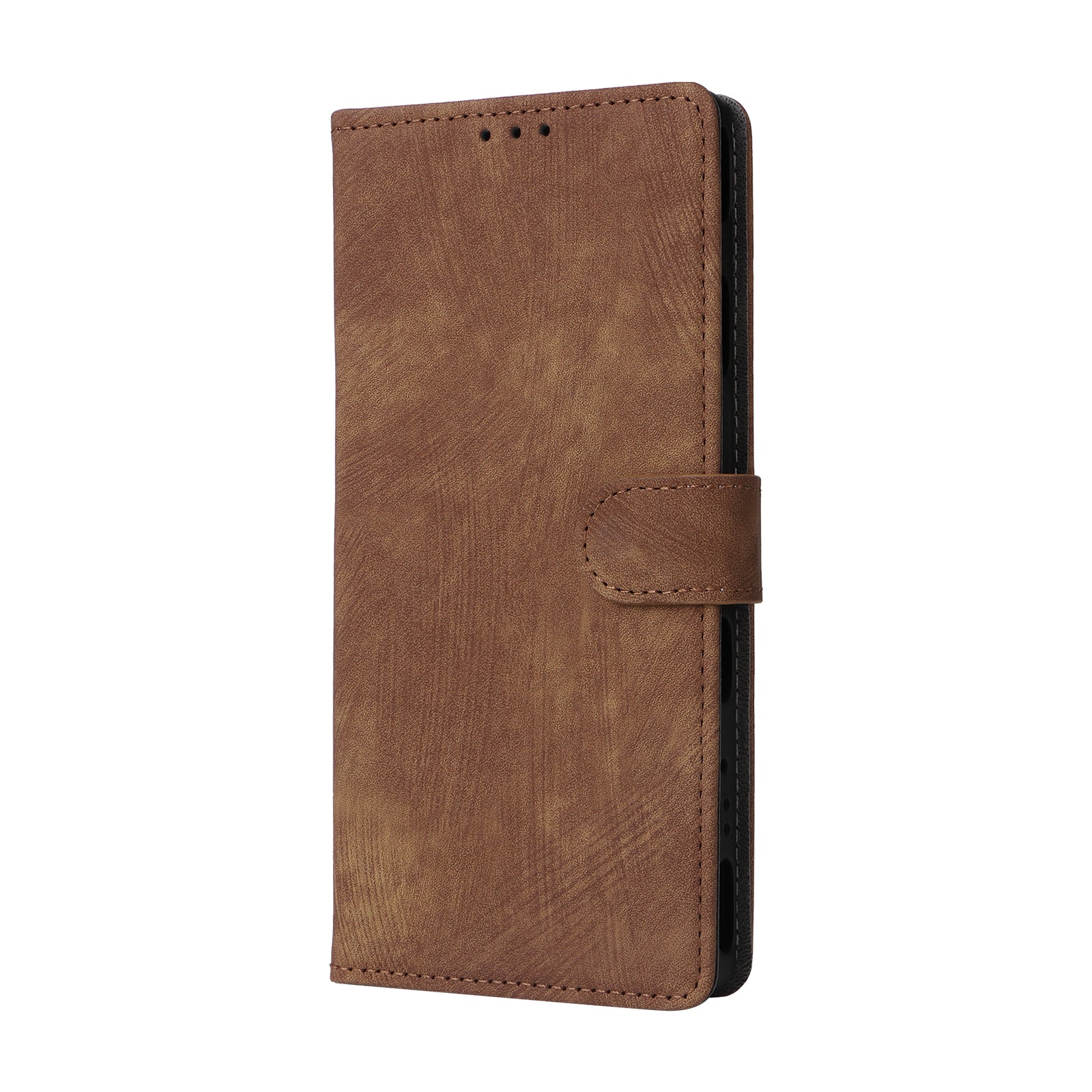 For ZTE nubia Red Magic 9 Pro 5G  /  9 Pro+ 5G Case Leather RFID Blocking Phone Cover - Brown For ZTE nubia Red Magic 9 Pro 5G  /  9 Pro+ 5G Case Leather RFID Blocking Phone Cover - Brown